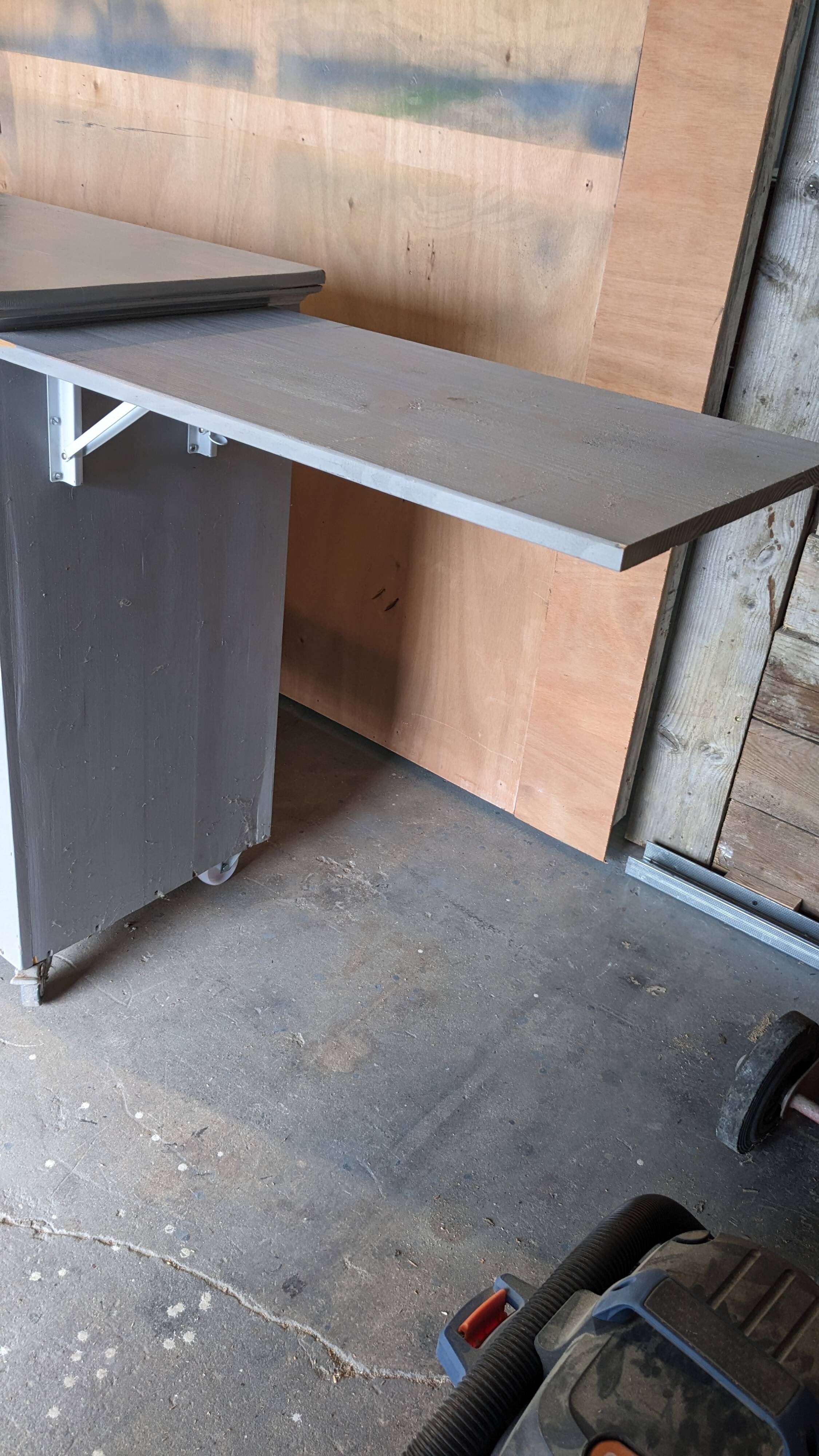 Outdoor plancha buffet
