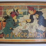 Art Nouveau puzzle Exhibition of white Monday, January 31 clichy Henry Thiriet