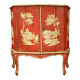 20th century lacquered and painted Venetian sideboard