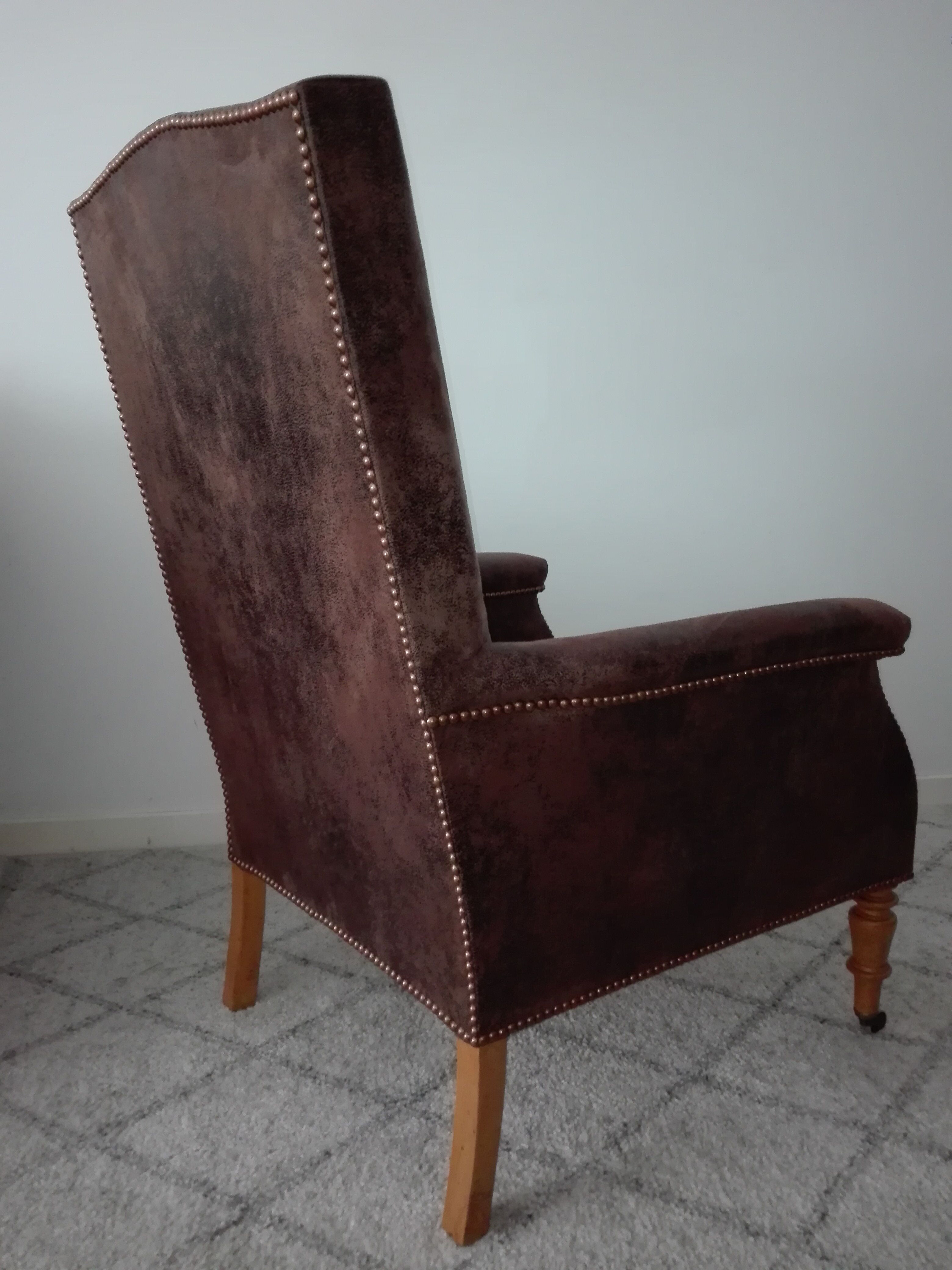 English armchair fully restored