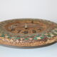 Green Japy checkerboard wall clock