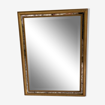 Miroir à parcloses XXe siècle 110cmx79,5cm