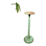 Old green hat holder
