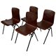 Vintage Chair Galvanitas S25, 1960's Design Holland School chair