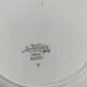 Large round dish Sarreguemines Poitou