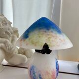 Splendide Lampe Ancienne signée Le Verre Français par la maison Schneider