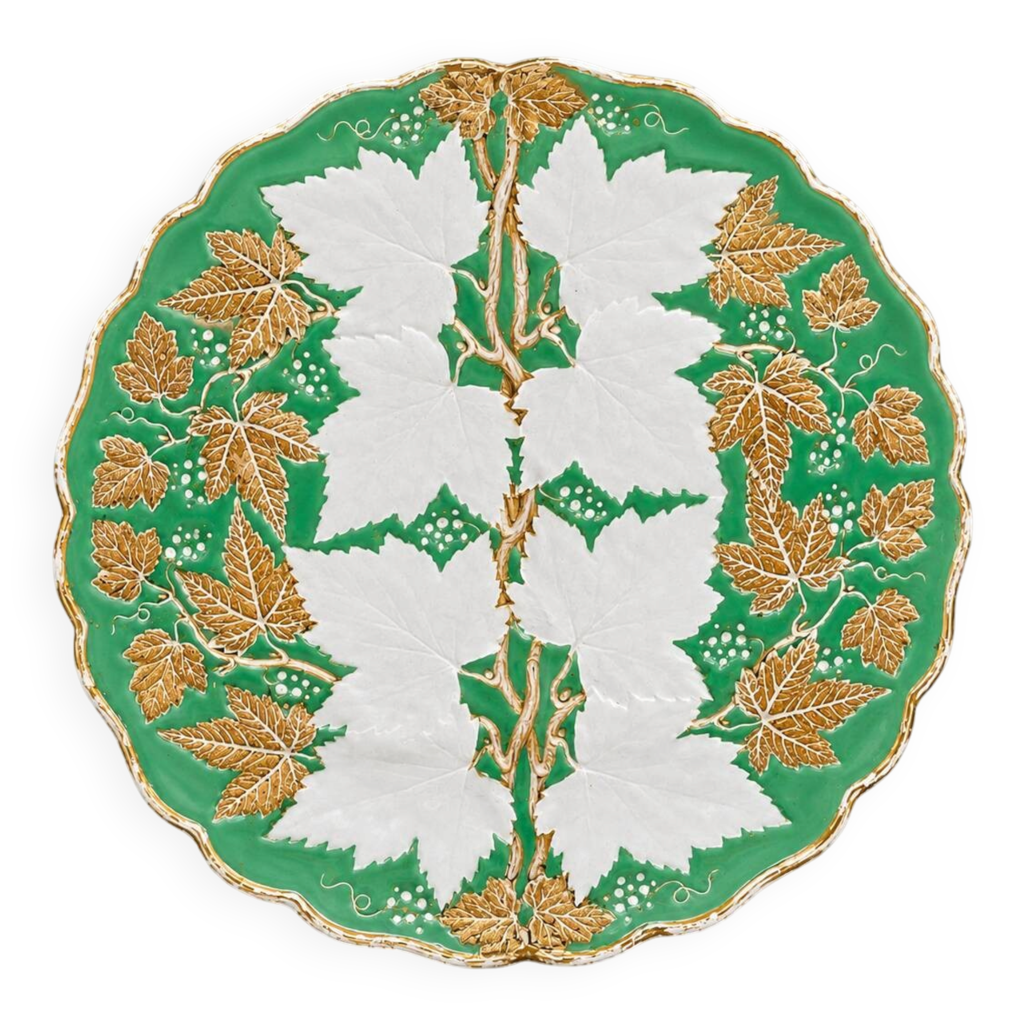 Decorative plate Meissen.
