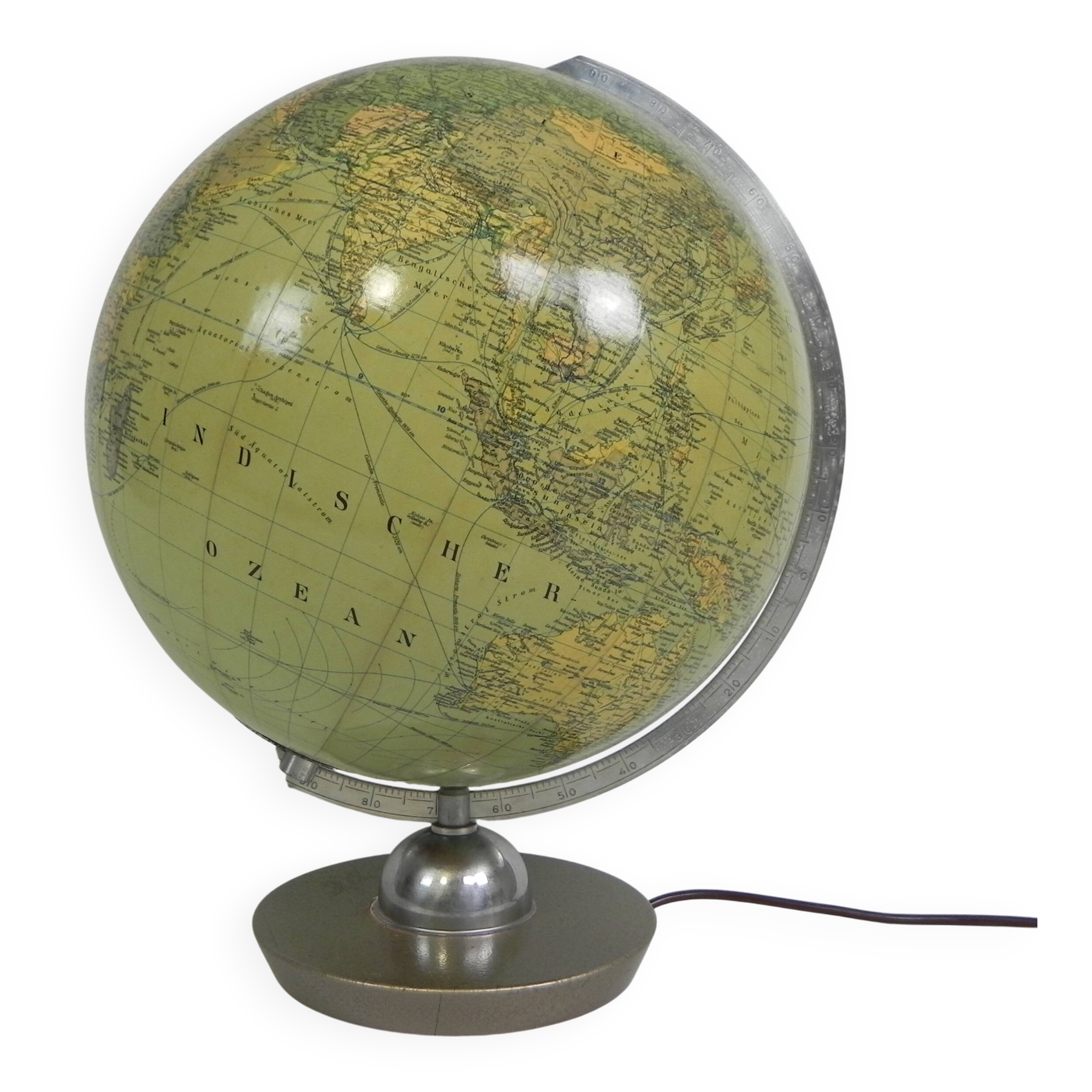 Luminous globe JRO Globus, 1960s