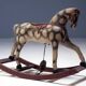 Antique Rocking Horse, 1940s, Czechoslovakia
