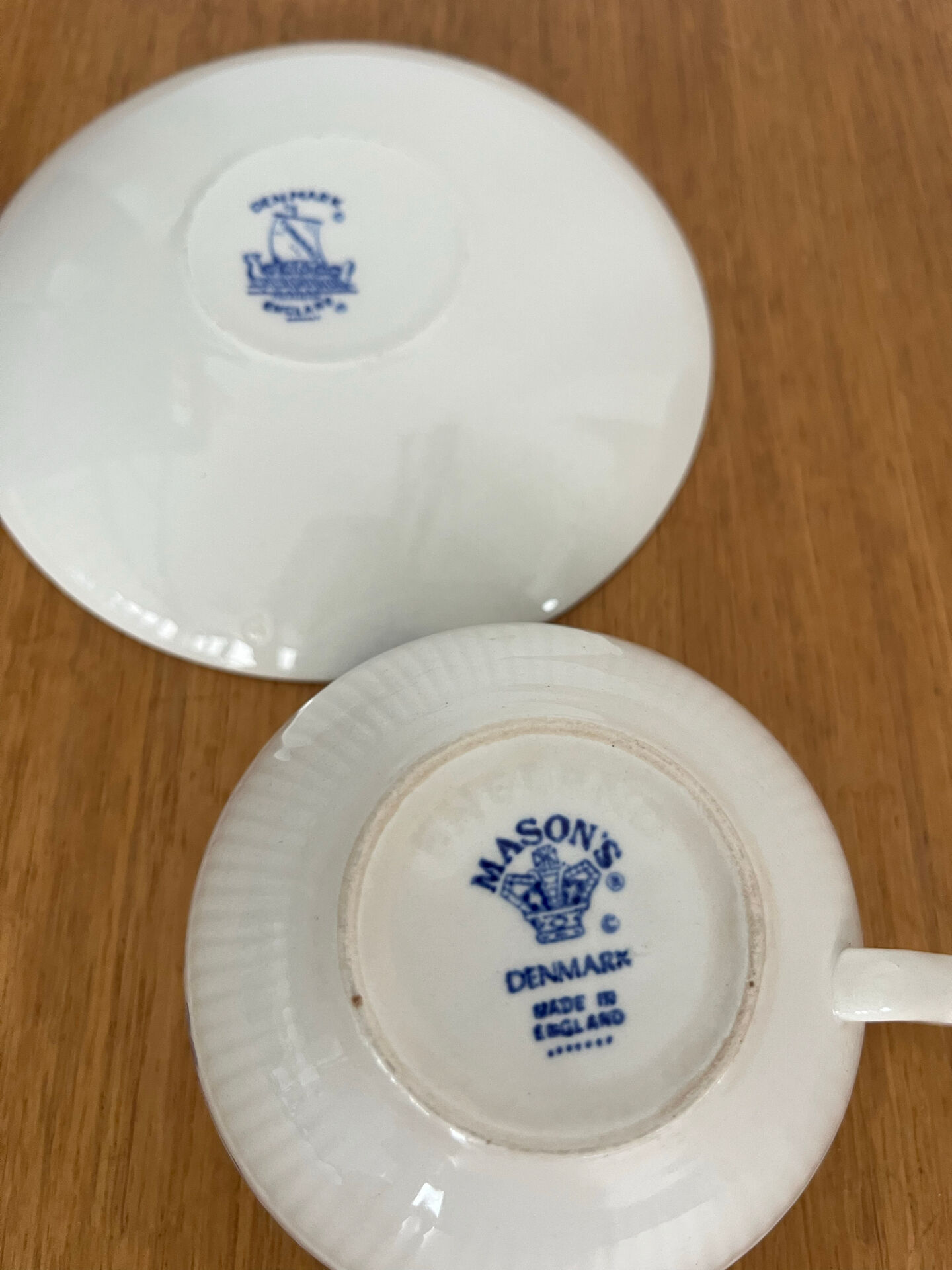 Mason's "Denmark" tea cup and saucer