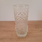 Czech Glass Art Deco Vase Heřmanova Hut "Sklo union", 70's