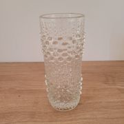 Czech Glass Art Deco Vase Heřmanova Hut "Sklo union", 70's