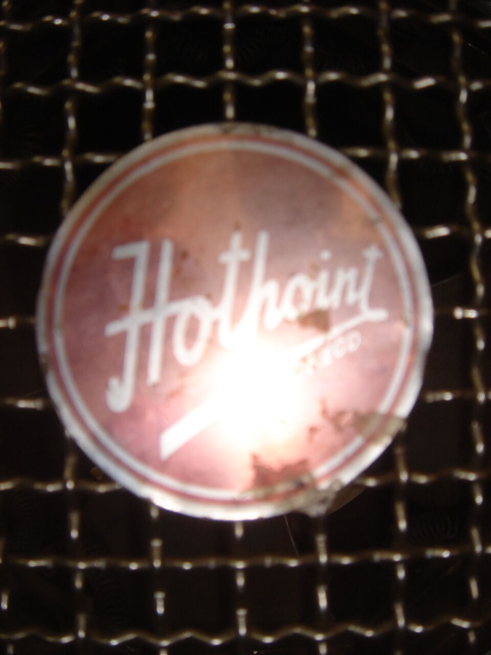 Fan Rego Hotpoint industrial 1950/60