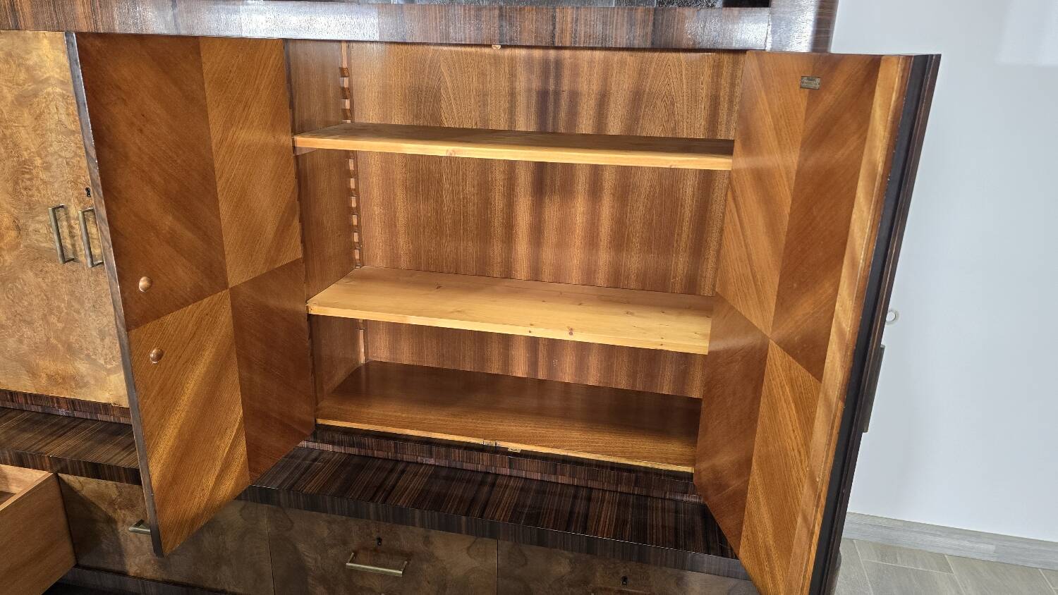 Office furniture set by Emil Gerstel