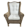 Rattan armchair 1990s