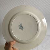 Lot of 8 flat plates made of iron earth