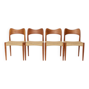 Ensemble de 4 chaises - manger danoises