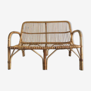 Seat rattan 2 seater