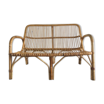 Seat rattan 2 seater