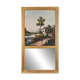 Gold wooden trumeau mirror, Louis XVI style – 1900