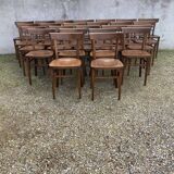 Set of 24 bistro chairs