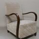 Paire de fauteuils Art deco
