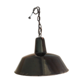 Industrial hanging lamp in enamelled sheet metal  50/60