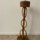 Cendrier en rotin vintage