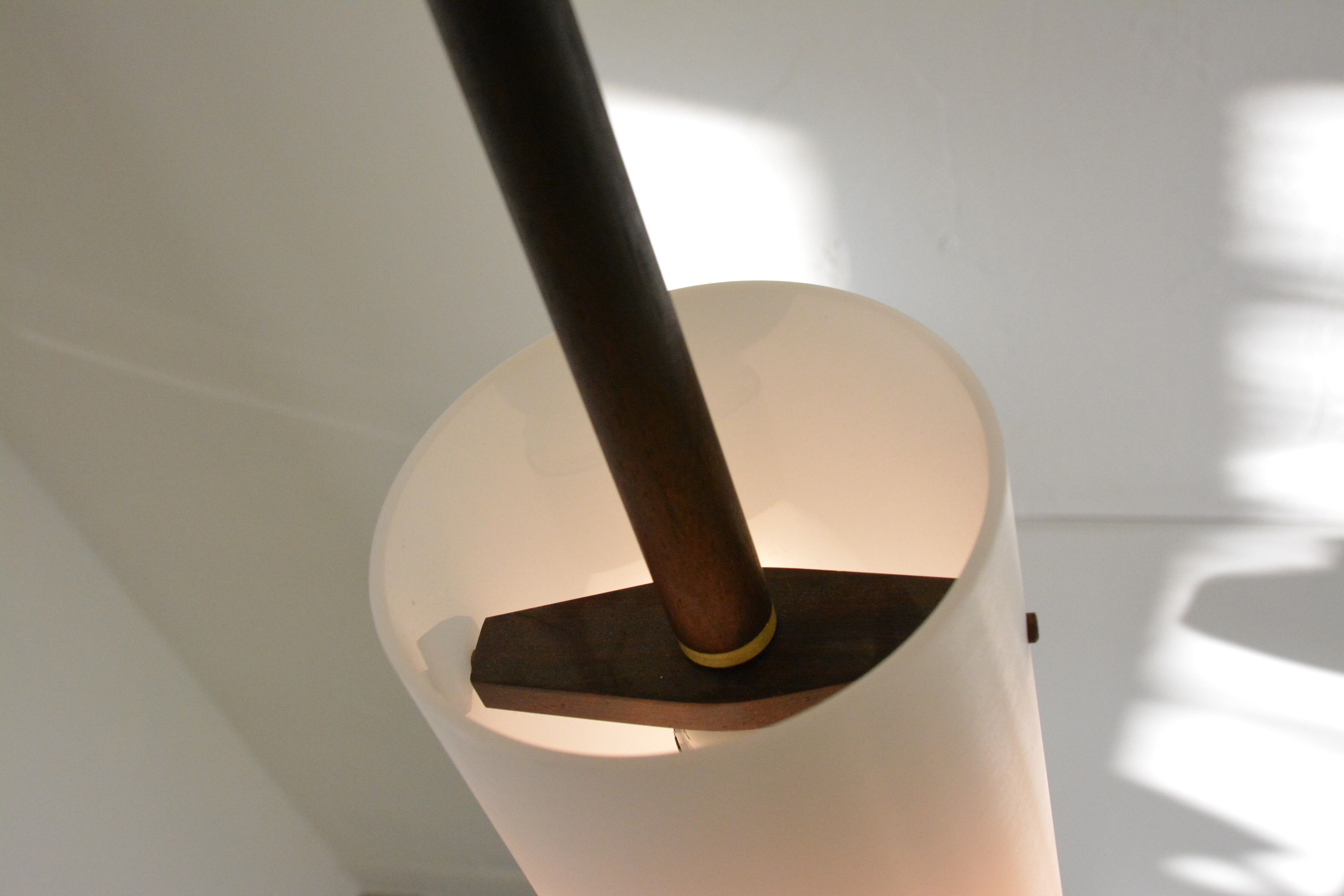 Hanging lamp by Uno & Östen Kristiansson for Luxus Vittsjö, 60s
