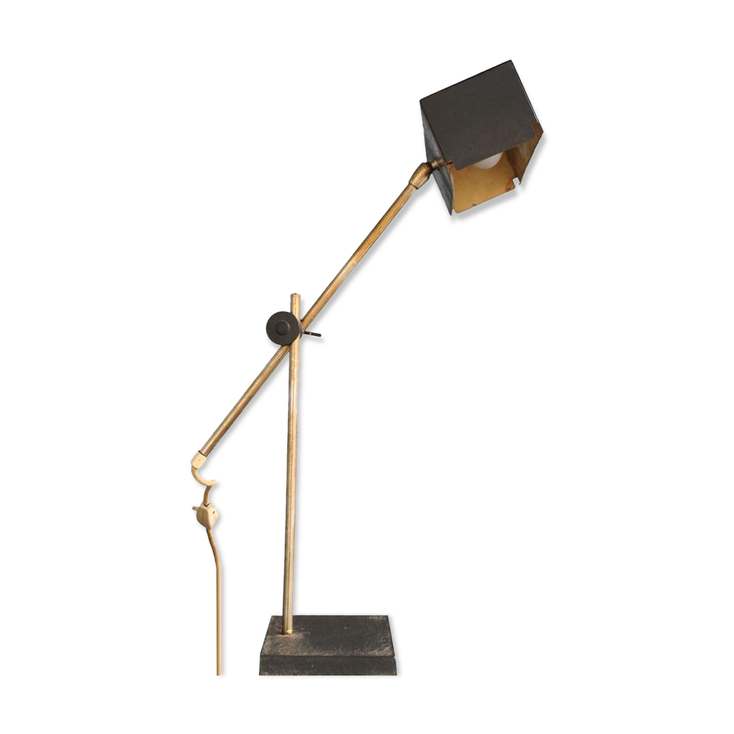 Lampe de bureau art déco 1950 orientable