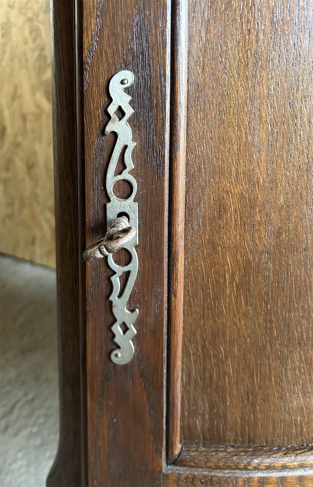 Door corner, Louis XV style cherry, vintage, 60s