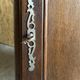 Door corner, Louis XV style cherry, vintage, 60s