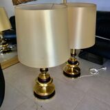 Pair of METAL XXL lamps