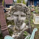 Head of Apollo in reconstituted cement