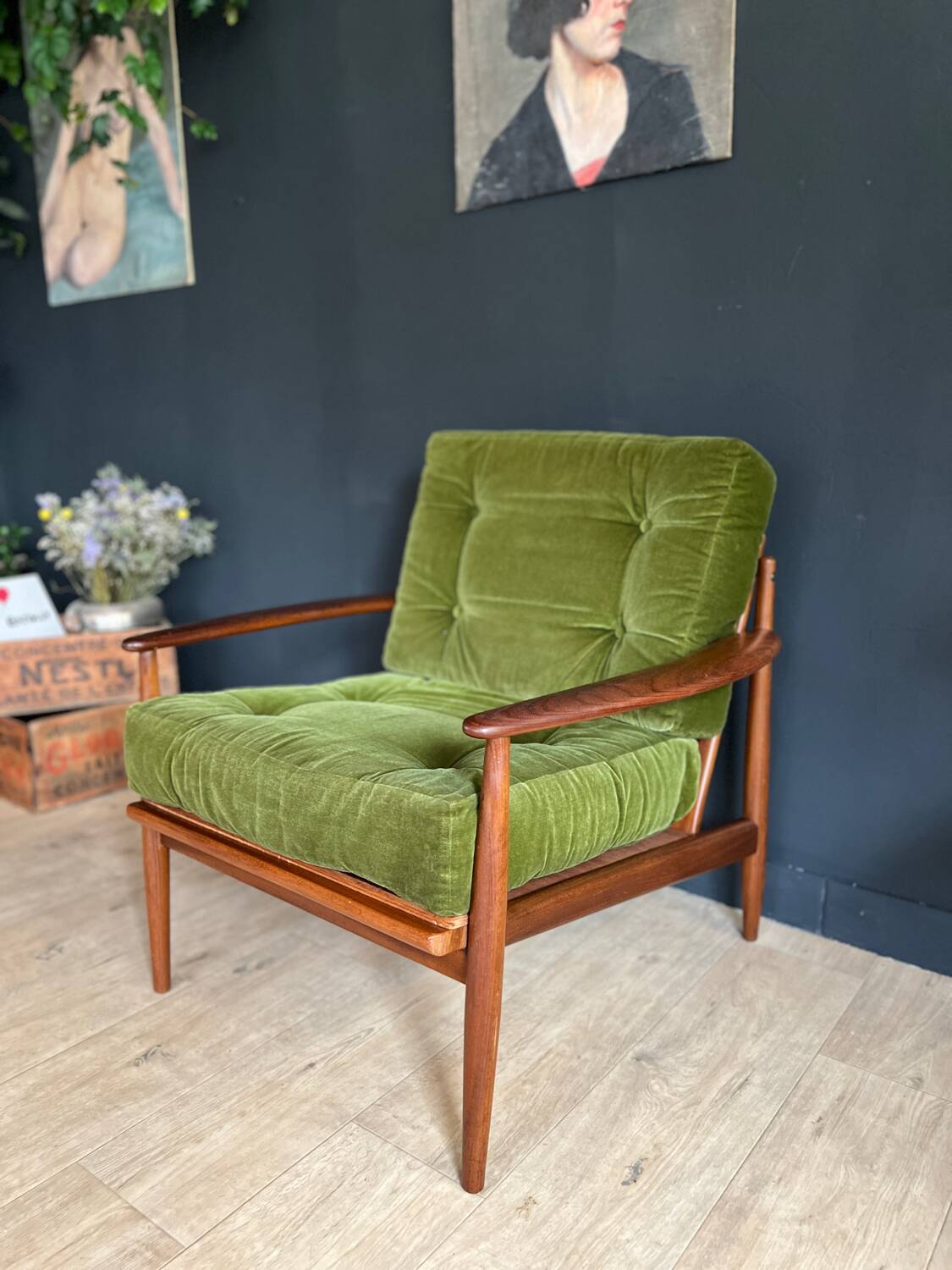 Scandinavian armchair