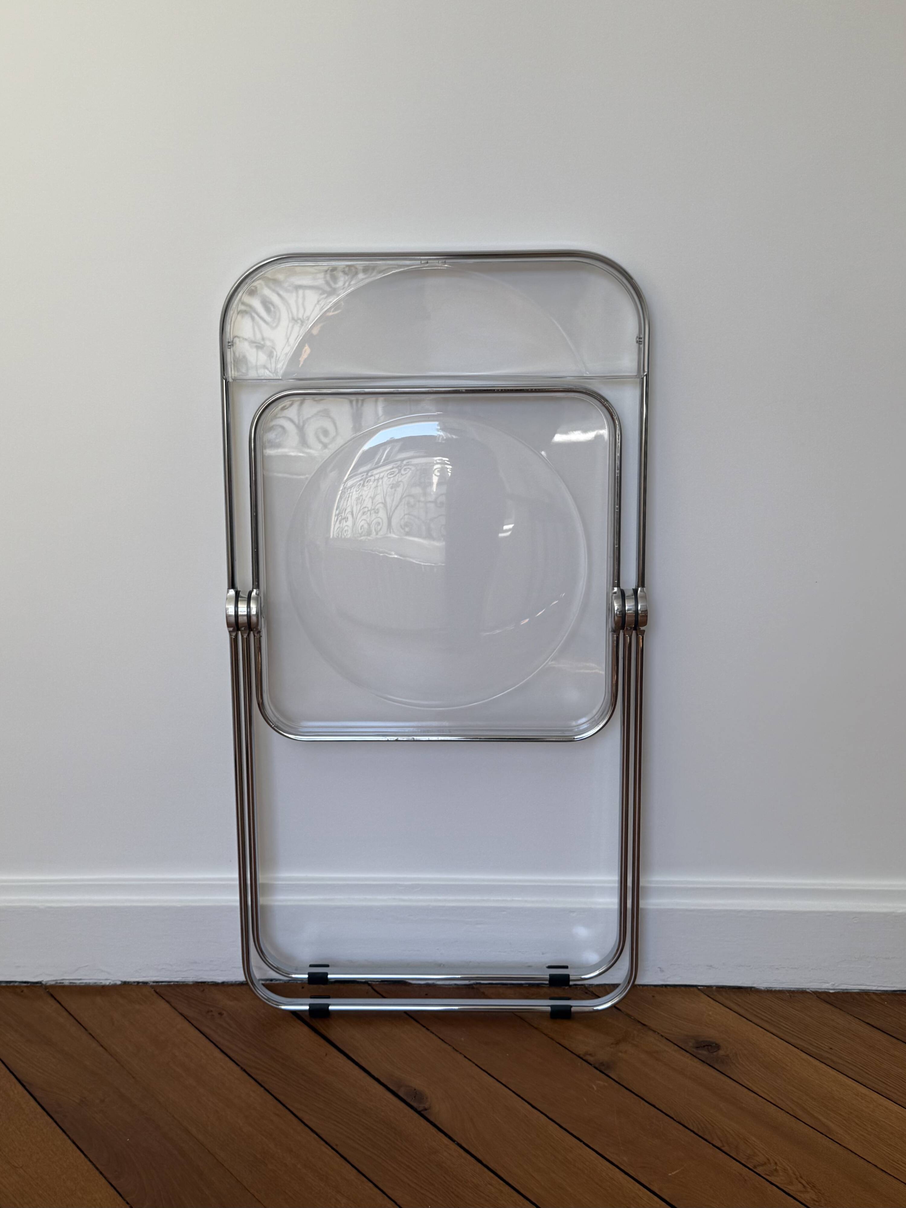 Folding chair Plia by Giancarlo Piretti for Anonima Castelli