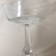 Set of 11 cups to serious champagne edged swirls white