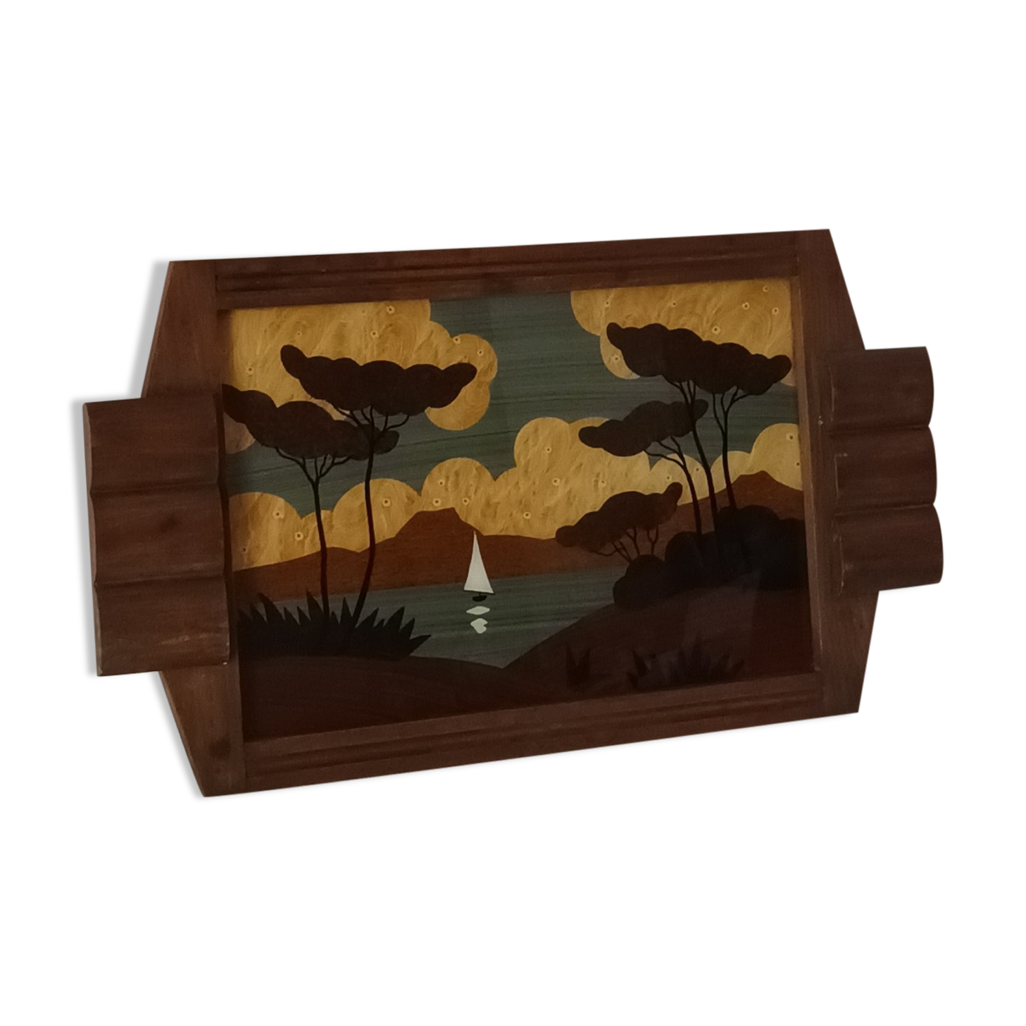 Art Deco plateau modernist decor