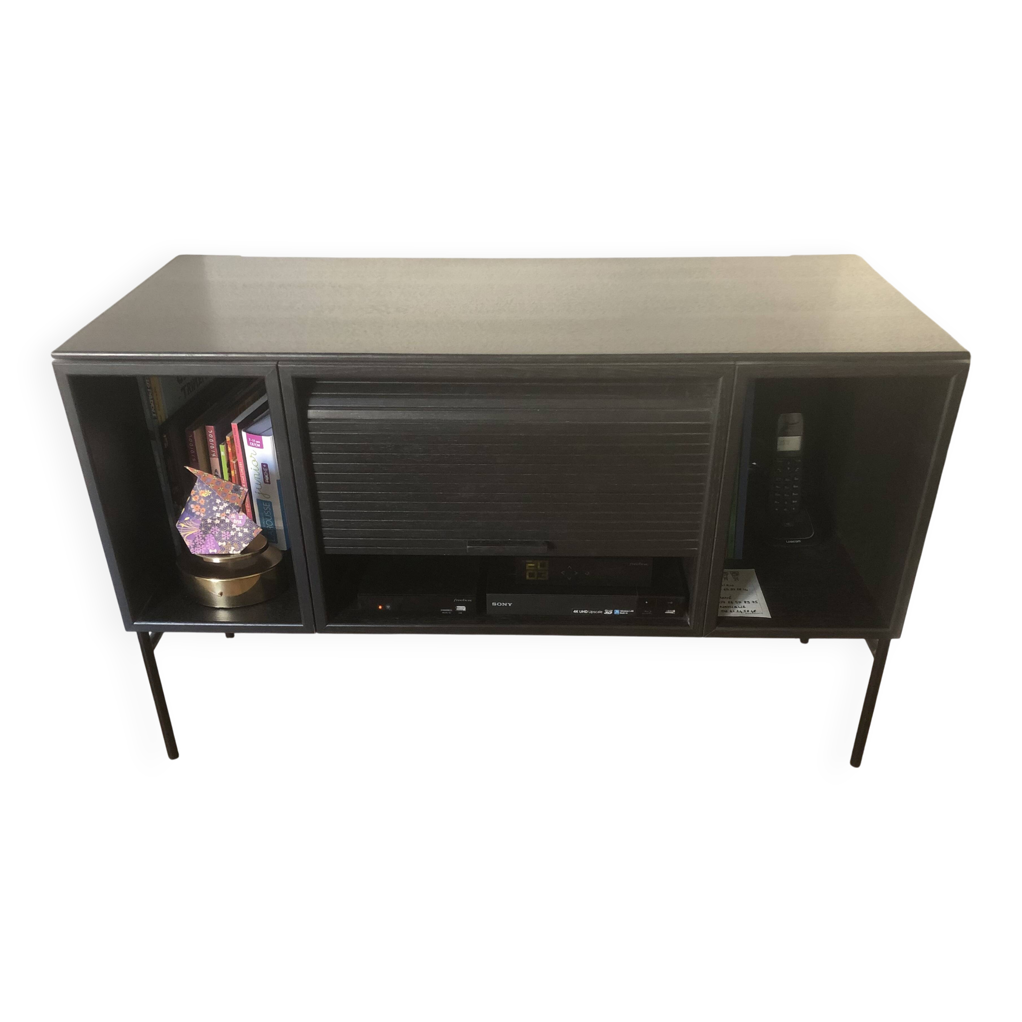 Northern Hifive storage system black TV cabinet
