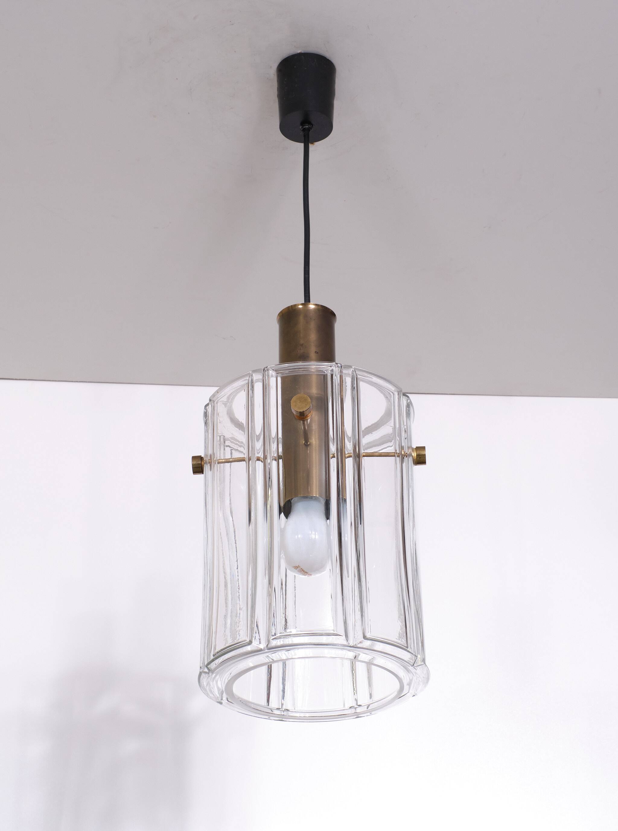 Peil & putzler pendant lamp 1970s germany .