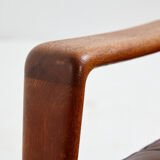 Danish leather sofa set by Arne Wahl Iversen for Komfort
