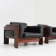 Vintage Knoll Bastiano Armchairs by Tobia Scarpa set of 2
