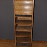 Light oak curtain binder