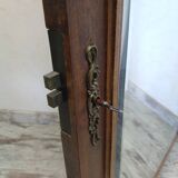 Old hosiery door with mirror