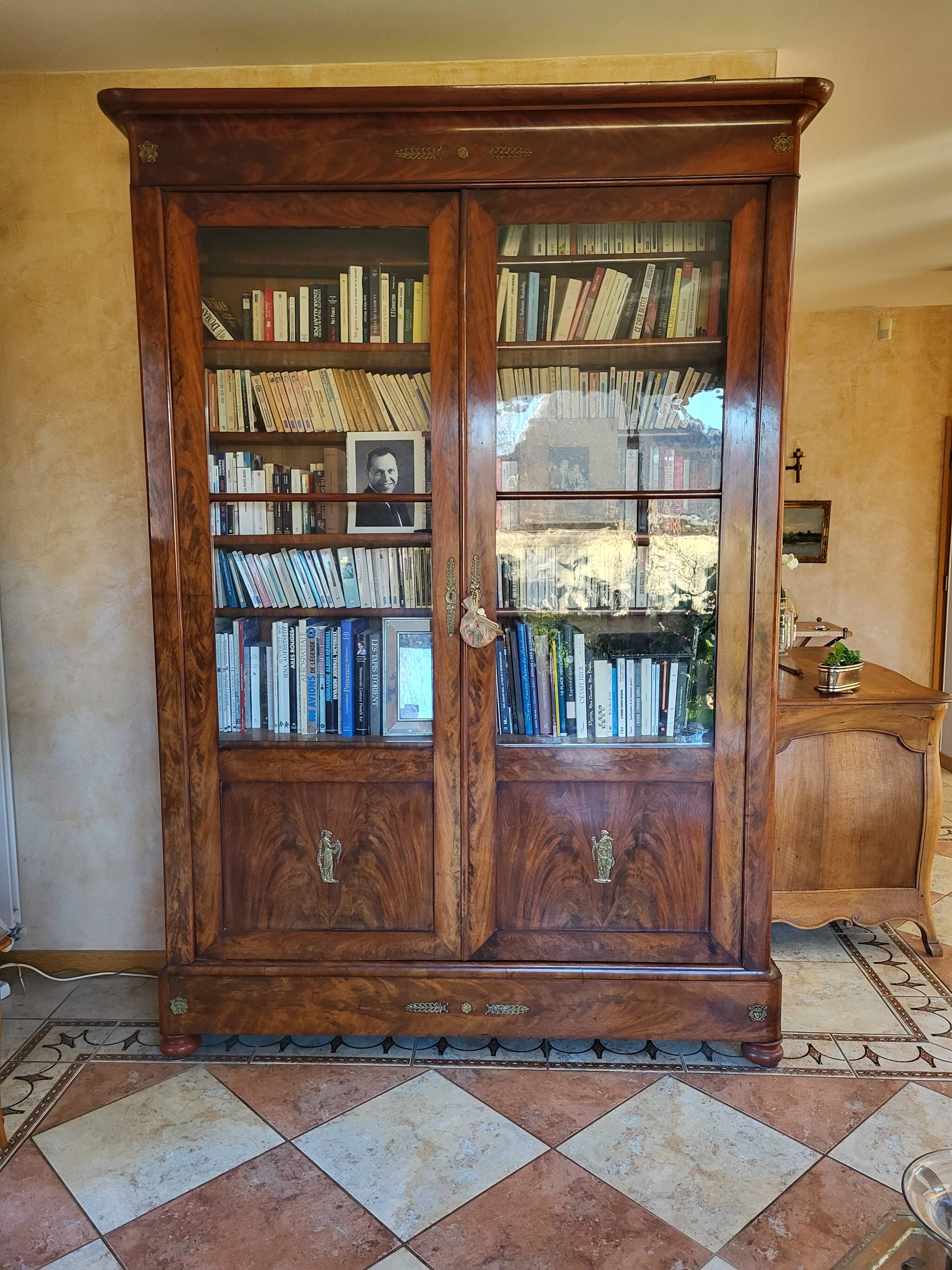 Bibliothèque époque Restauration