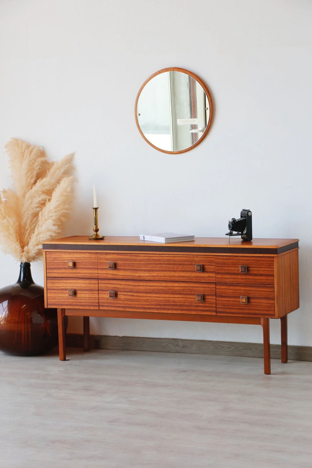 Scandinavian sideboard 140 cm – vintage sideboard from the 1960s