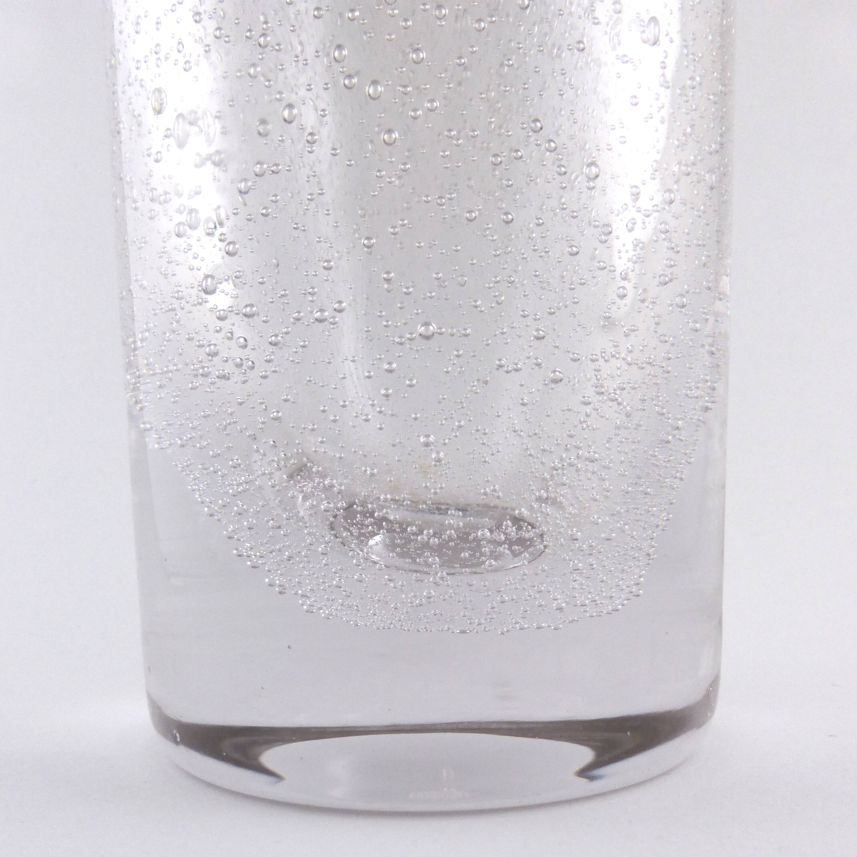 Bubble glass vase - around 1960