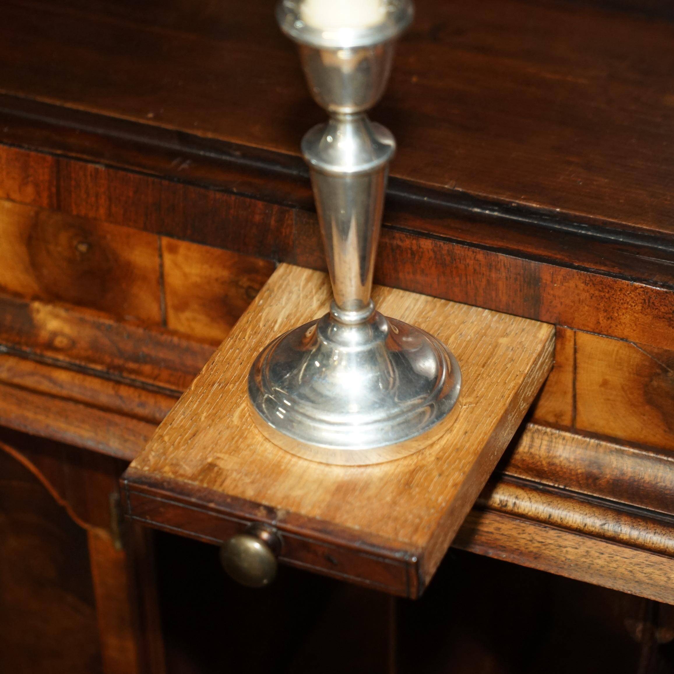 Antique Georgian Display Cabinet in Oyster Veneer circa 1780