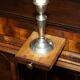 Antique Georgian Display Cabinet in Oyster Veneer circa 1780