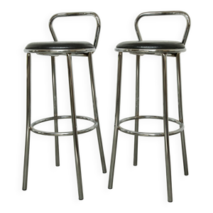 Paire de tabourets bar